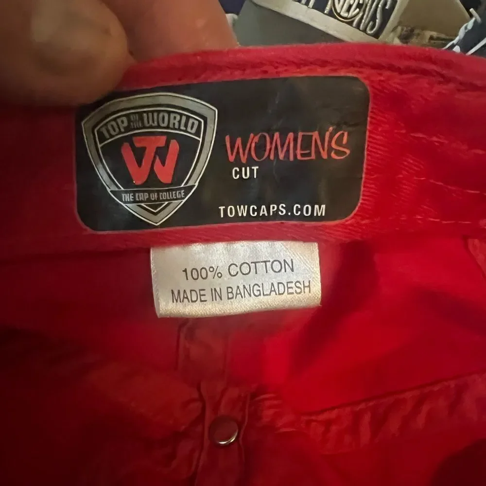 I Love Georgia Bulldogs Top Of The World Cap